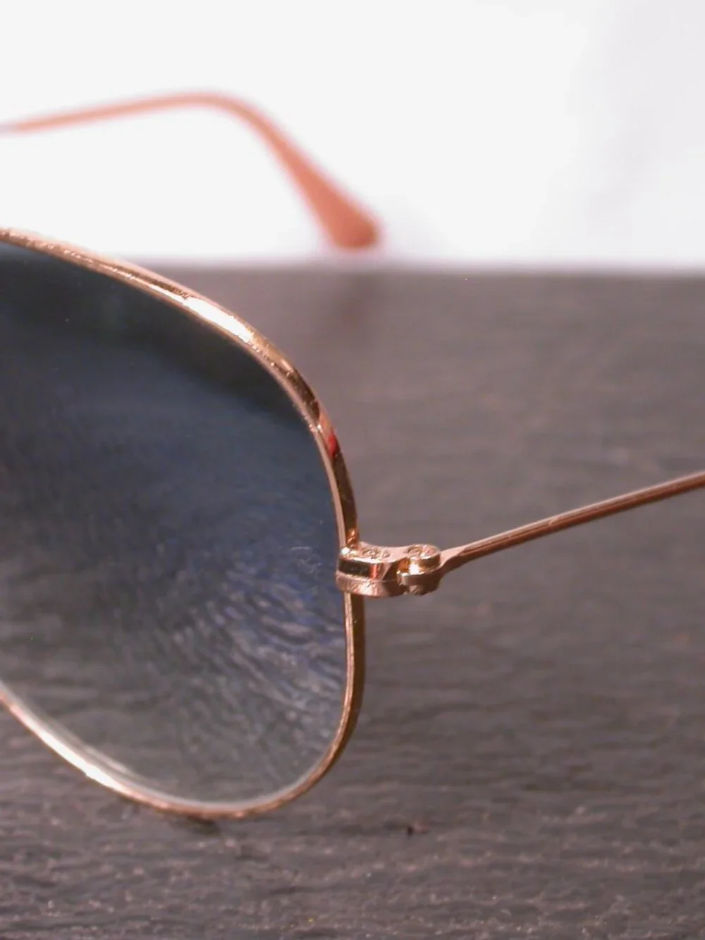 Ray-Ban lens are seen